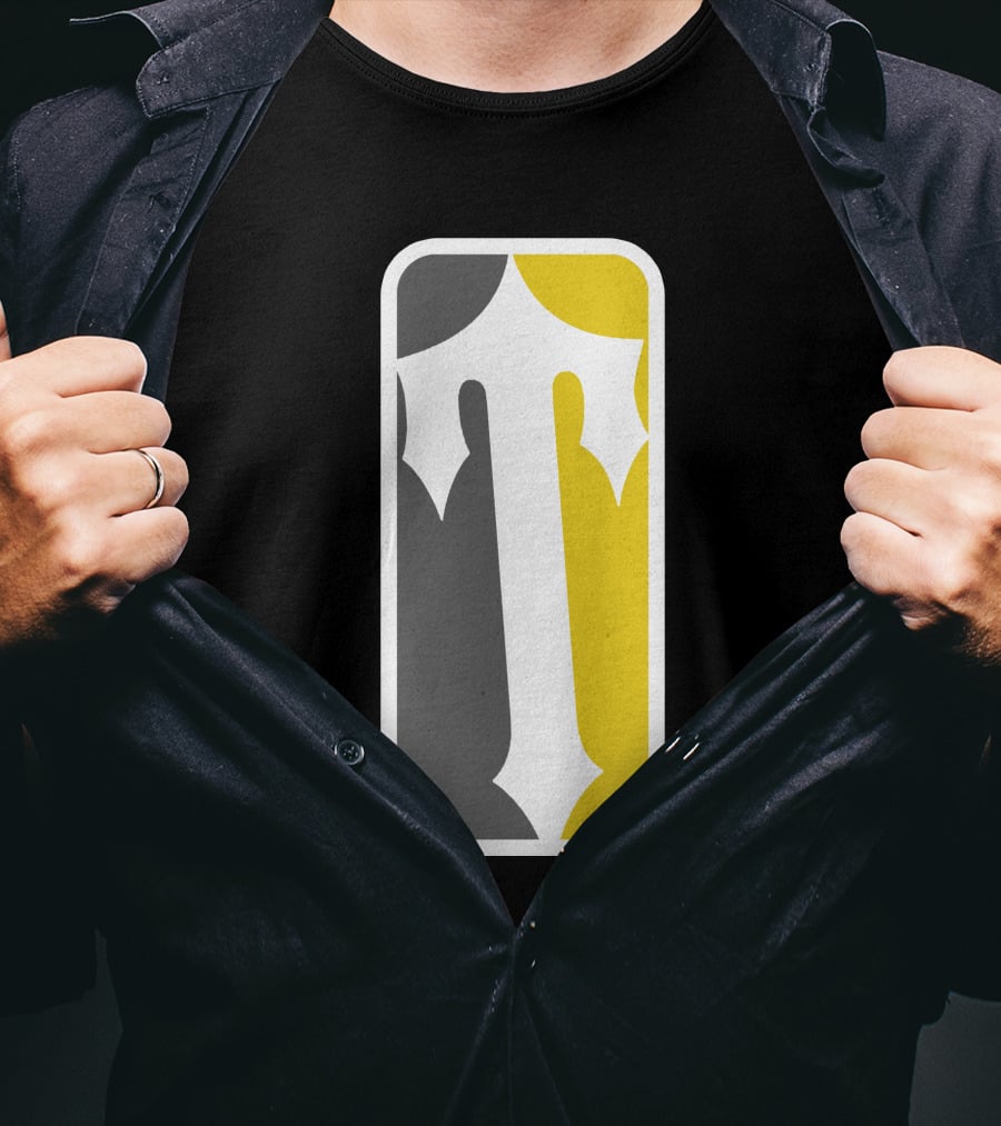 Trapstar X Central Cee 23 Sold Out T Logo Monochrome Yellow T-Shirt