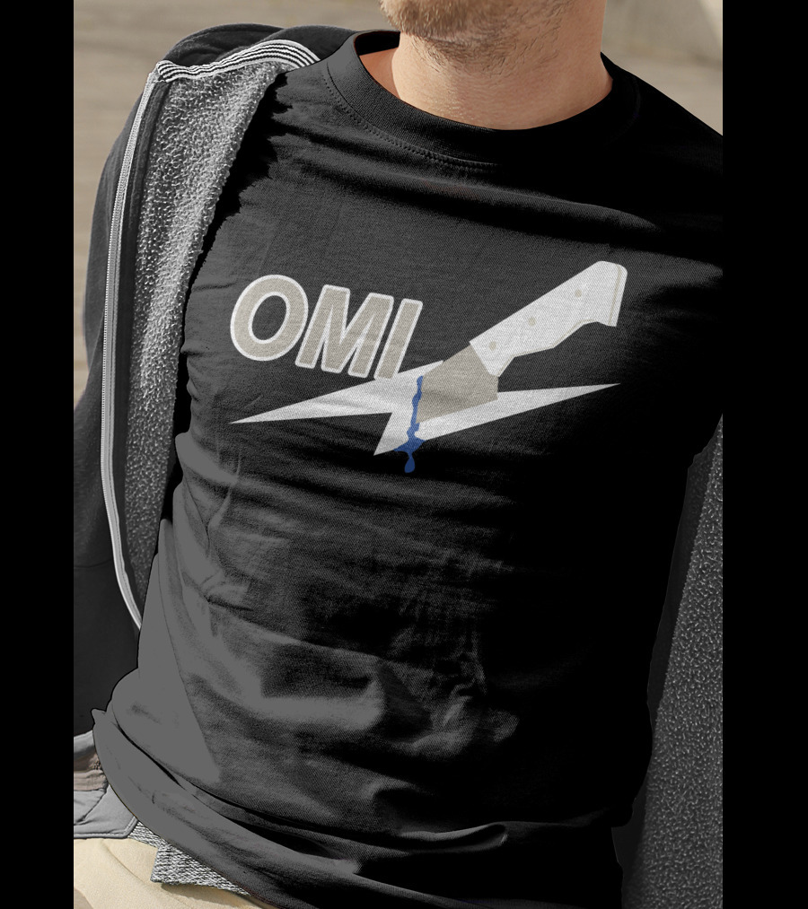OMI Knife Stab Graphic Reloaded Merch T-Shirt