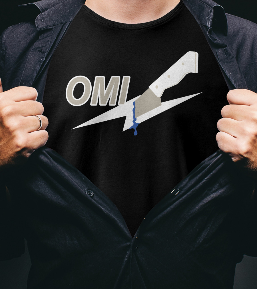 OMI Knife Stab Graphic Reloaded Merch T-Shirt