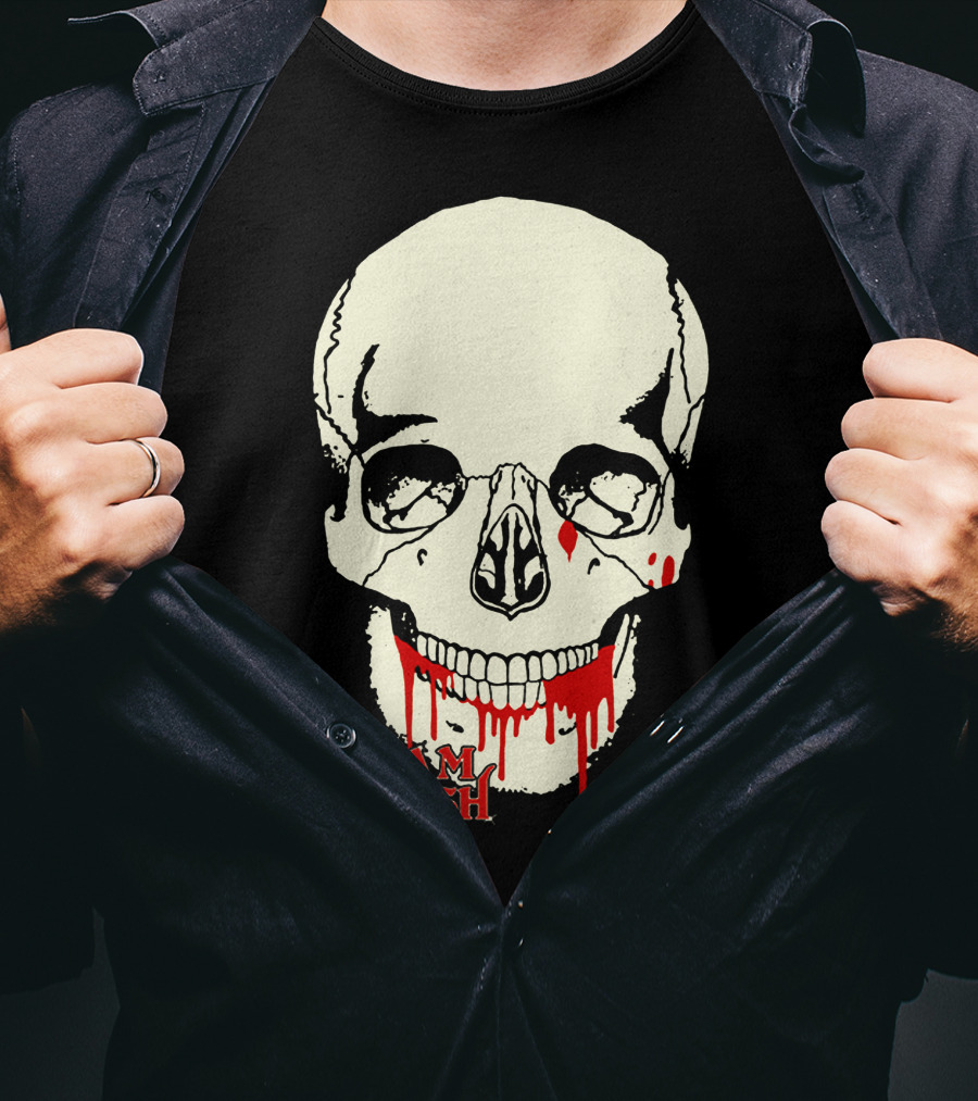 Team Sesh Skull Design Faces Of Sesh Merchandise T-Shirt