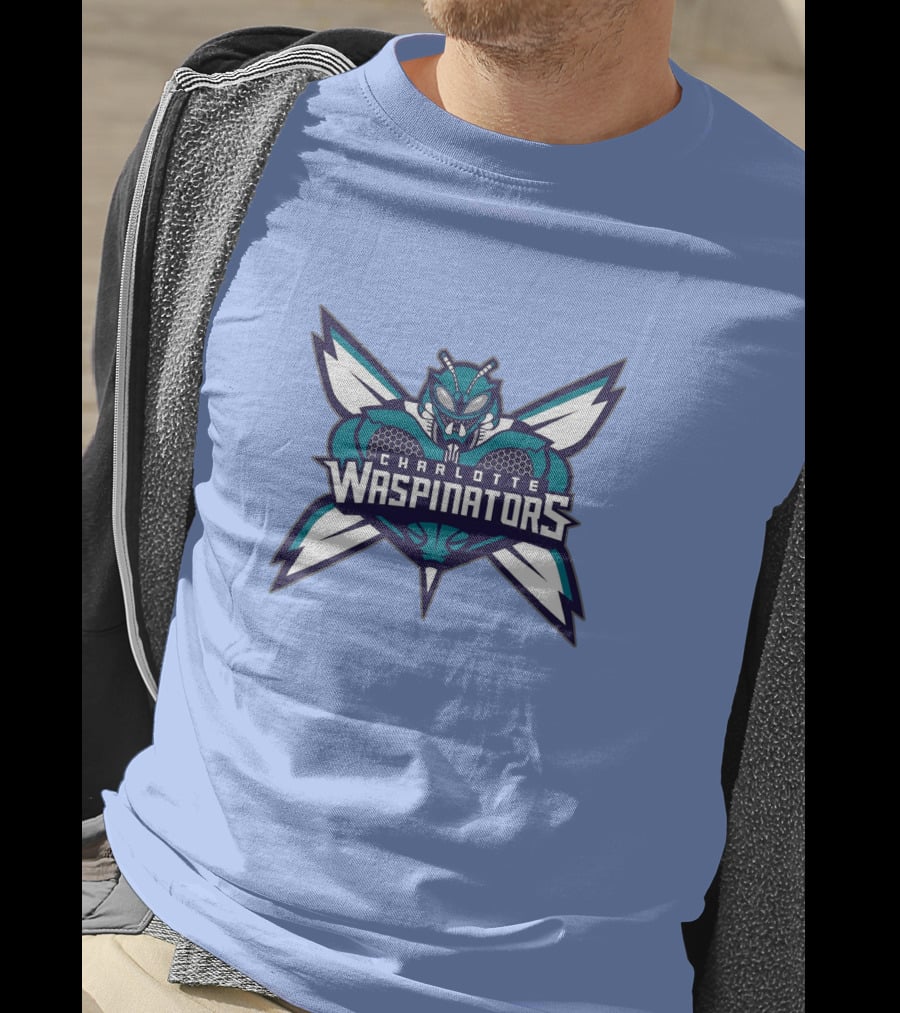 Charlotte Waspinators NBA Basketball Team T-Shirt