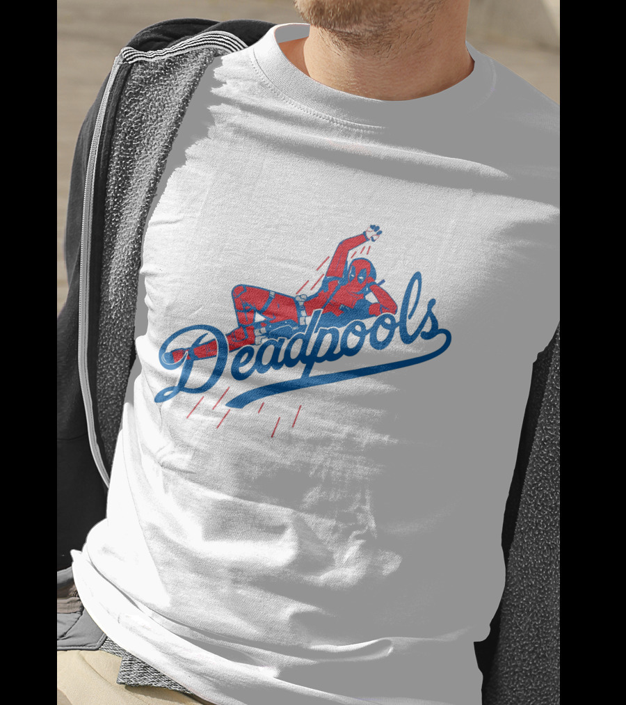 Deadpools Marvel Baseball T-Shirt