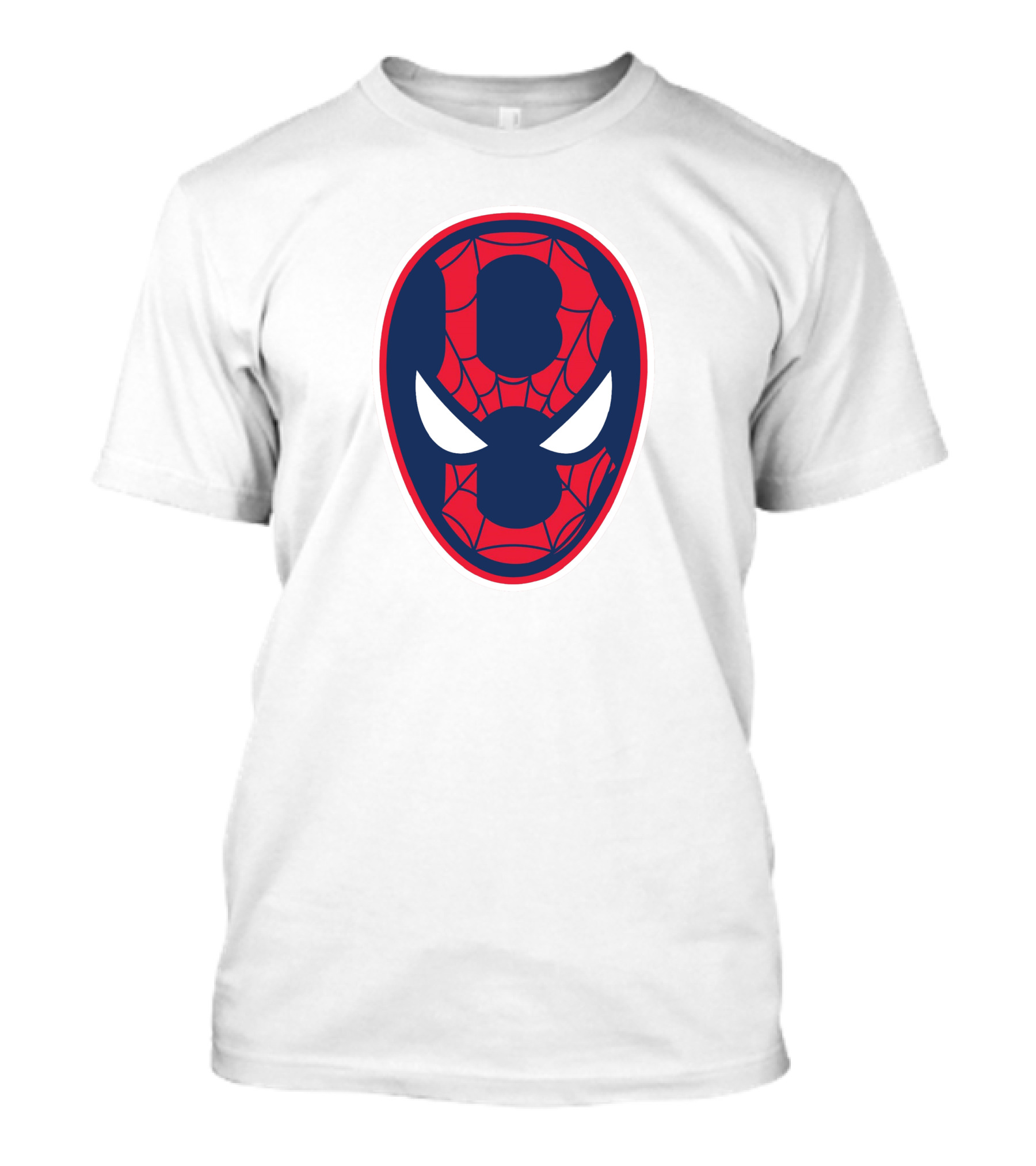 Boston Spider Sox MLB Web Pattern Mask T-Shirt