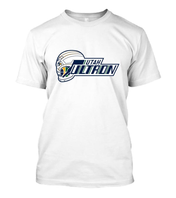 Utah Ultron NBA Basketball Helmet Fusion T-Shirt