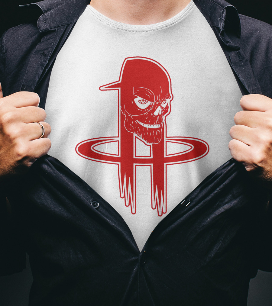 Houston Red Skulls NBA T-Shirt