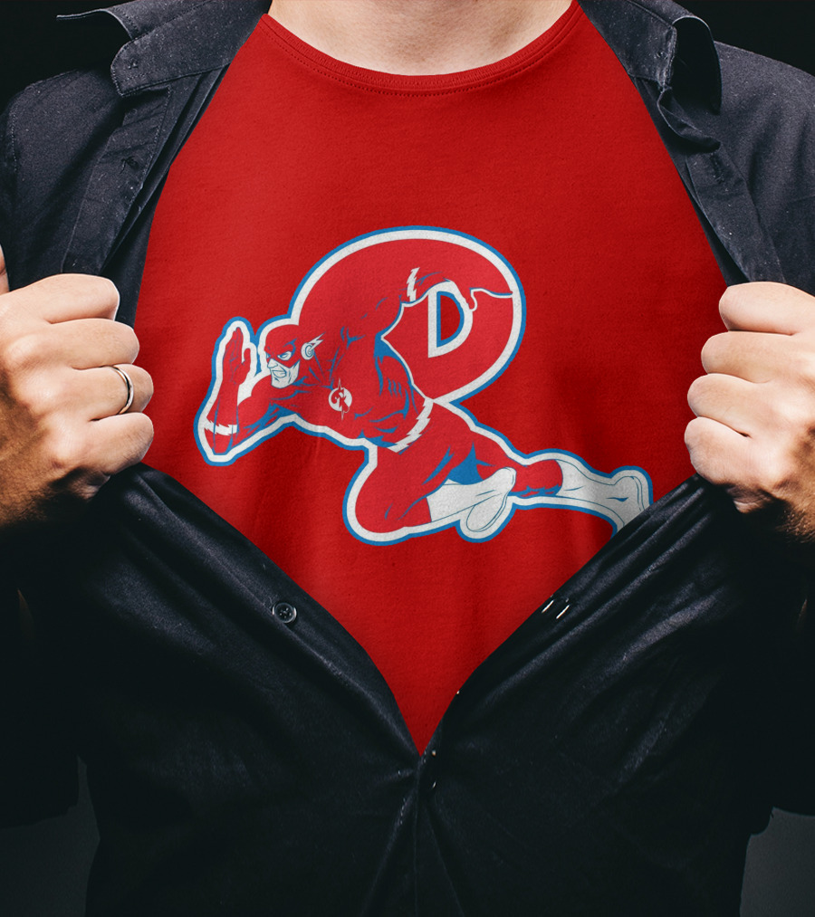 Philly Phlash DC Comics MLB Phillies Character Crossover T-Shirt