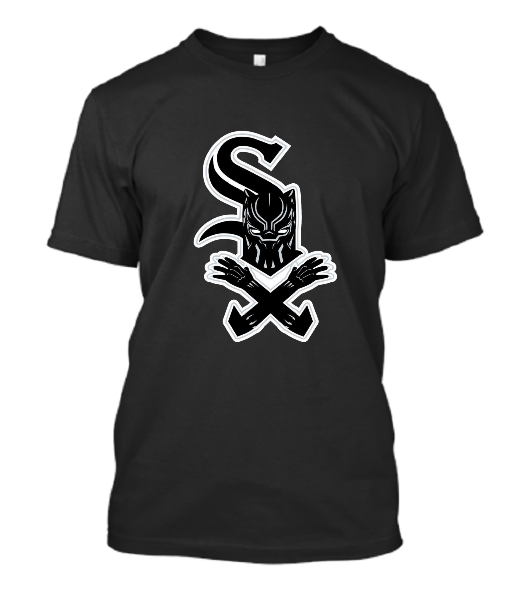 Chicago Black Panther Sox MLB Crossover T-Shirt