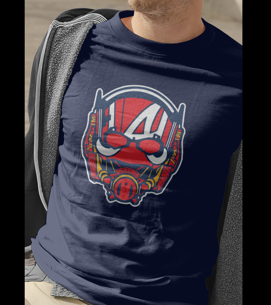 Atlanta Antman Braves Mlb Mashup T-Shirt