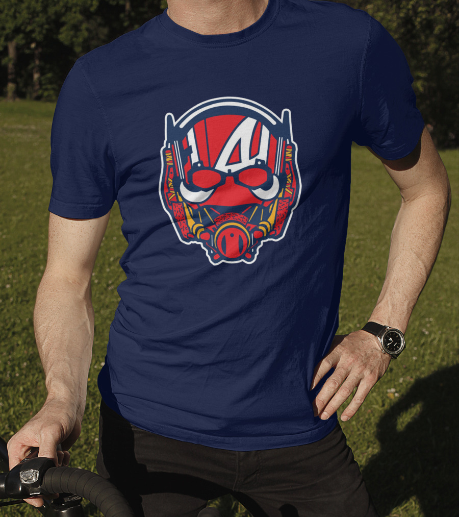 Atlanta Antman Braves Mlb Mashup T-Shirt