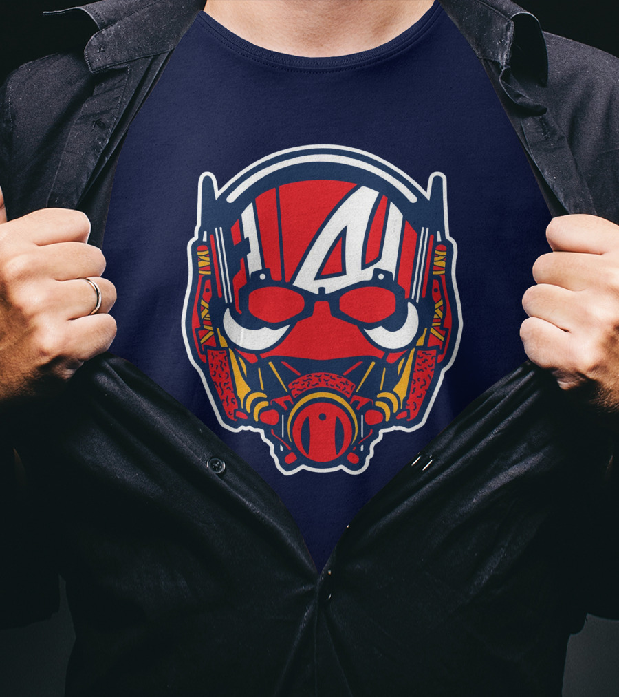 Atlanta Antman Braves Mlb Mashup T-Shirt