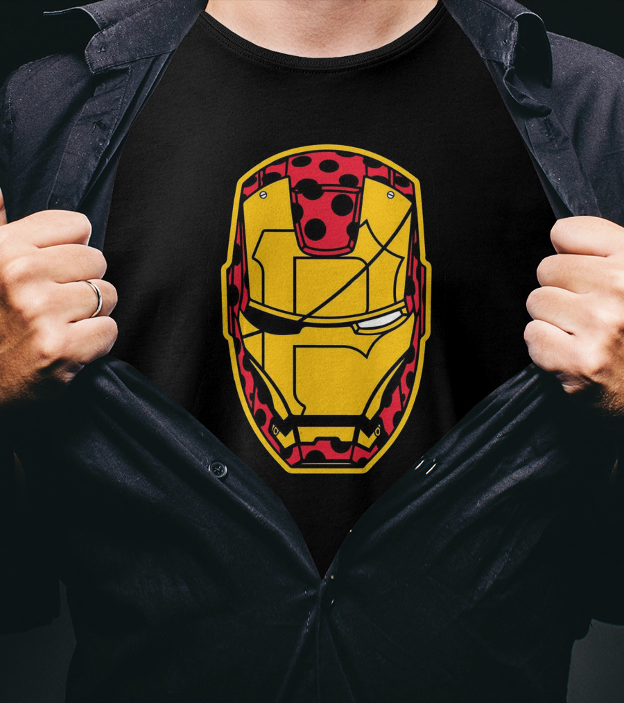 Pittsburgh Ironmen MLB Iron Man Helmet T-Shirt