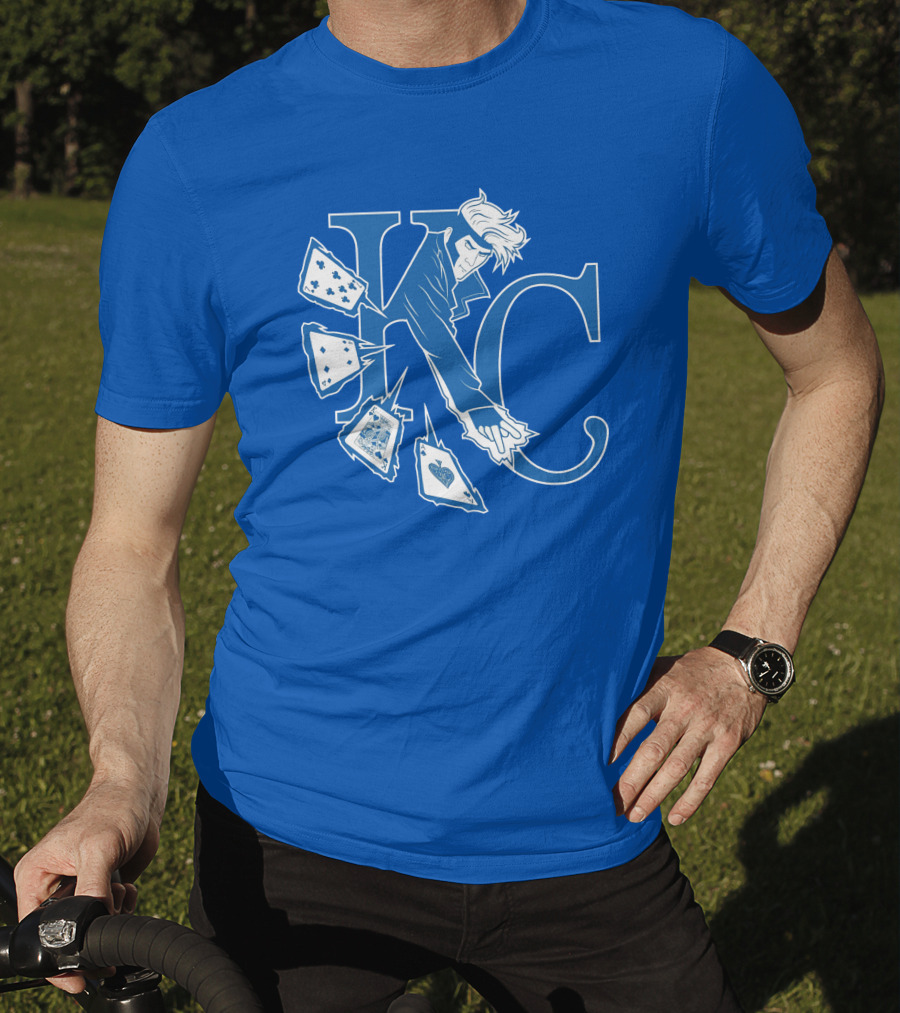 Kansas City Gambits MLB Playing Cards KC T-Shirt
