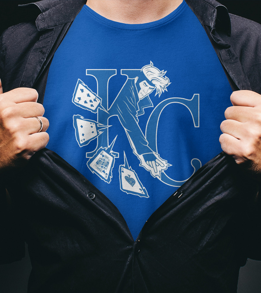 Kansas City Gambits MLB Playing Cards KC T-Shirt