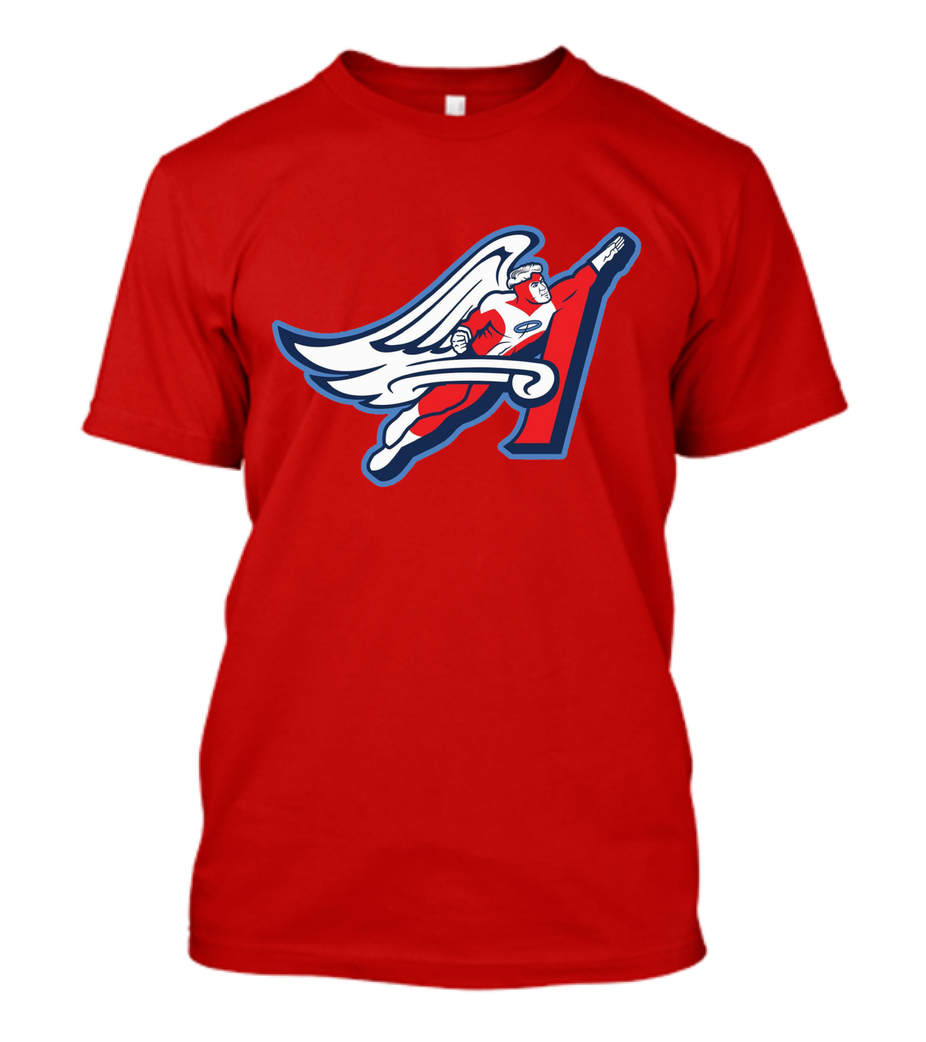 LA Archangels Superhero Wings Mlb T-Shirt
