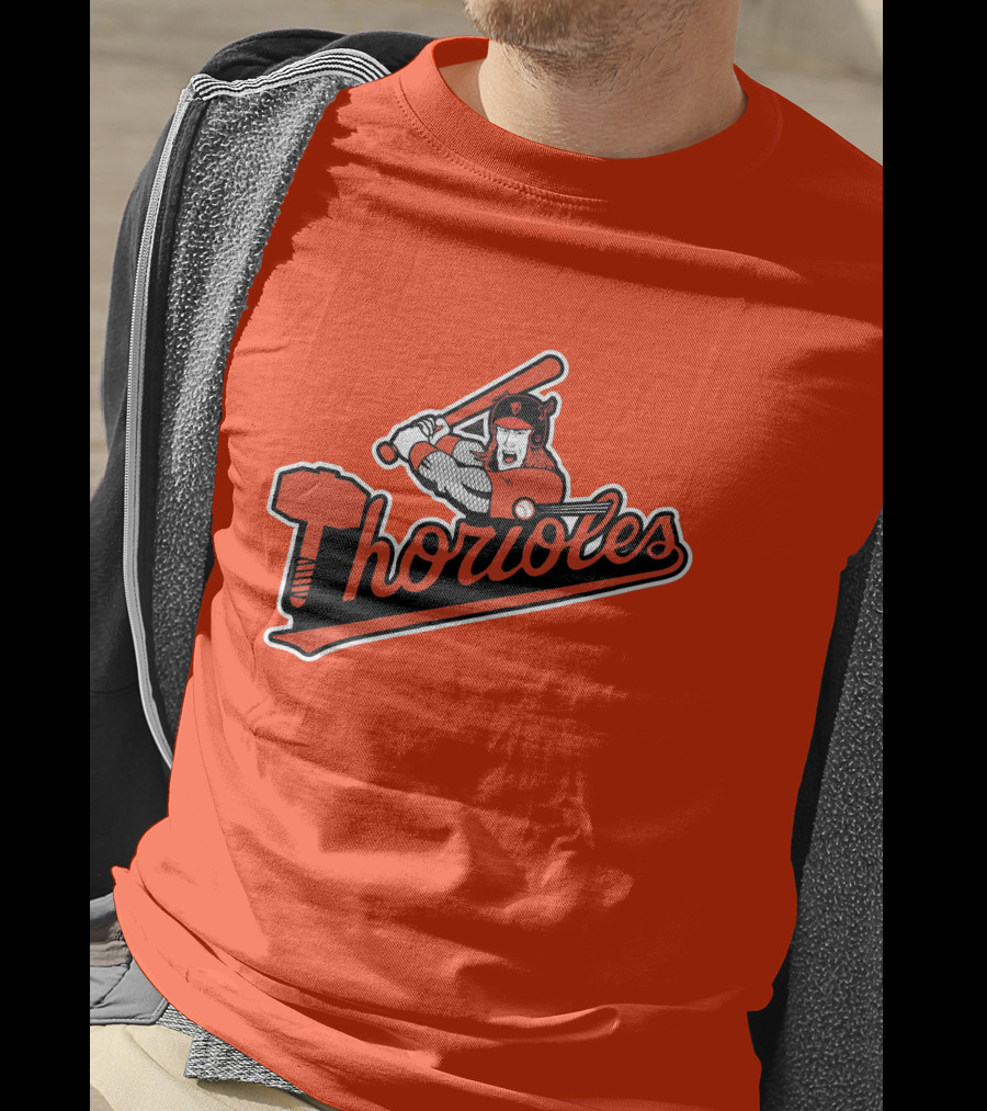 Baltimore Thorioles MLB Thor Baseball T-Shirt