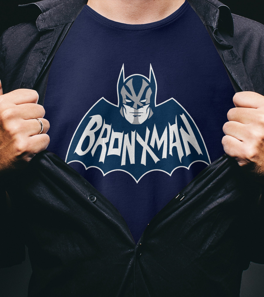 New York Bronxman Batman MLB T-Shirt