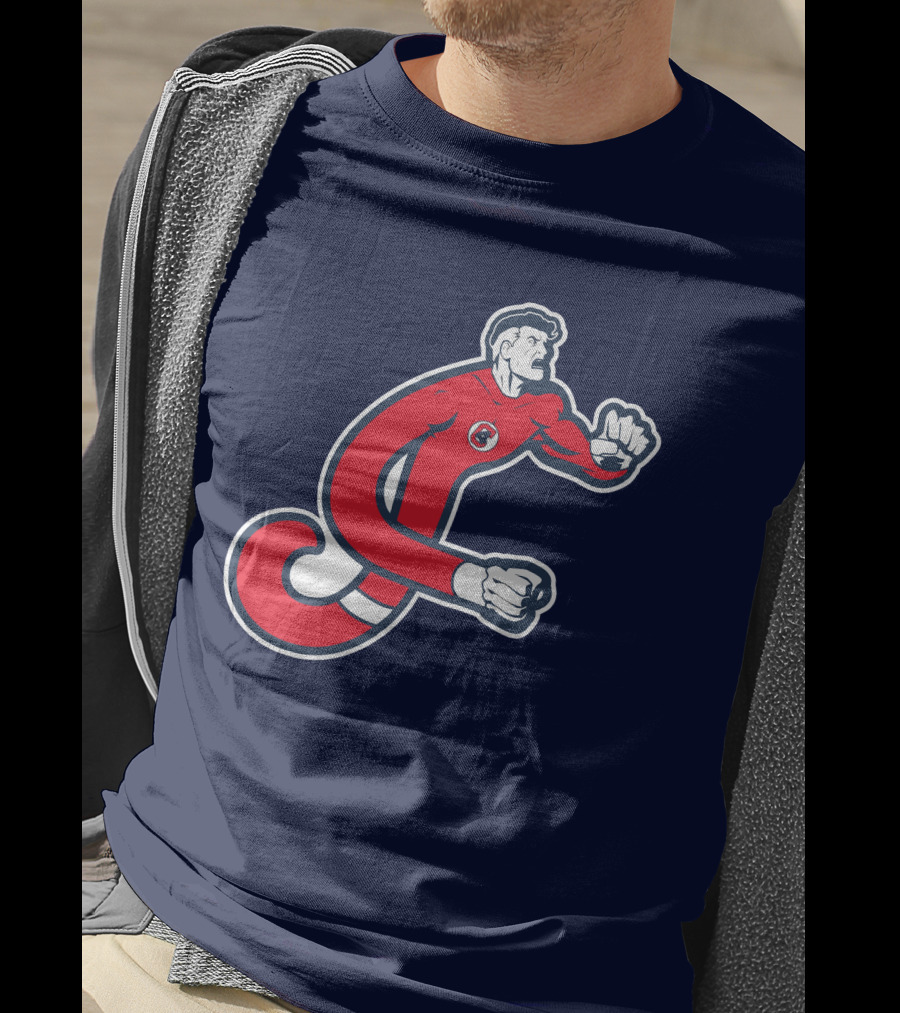 Cleveland Mr. Fantastics MLB Stretching Superhero T-Shirt