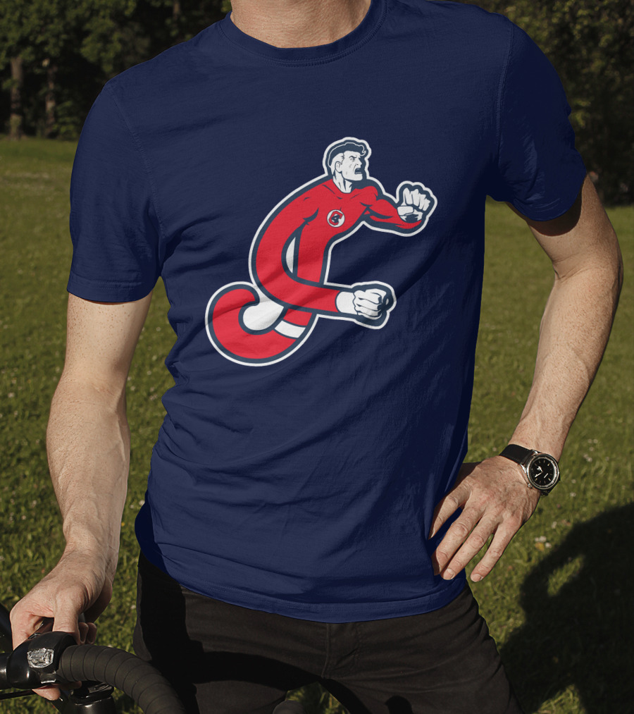 Cleveland Mr. Fantastics MLB Stretching Superhero T-Shirt
