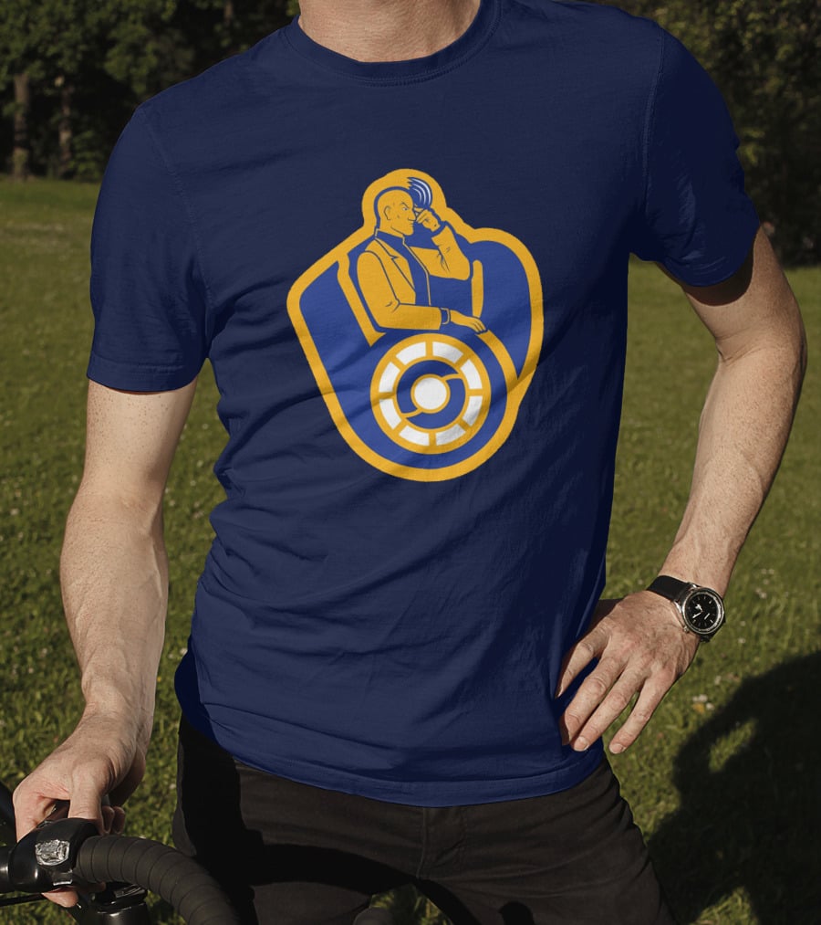 Milwaukee Professor X MLB Brewers Mashup T-Shirt