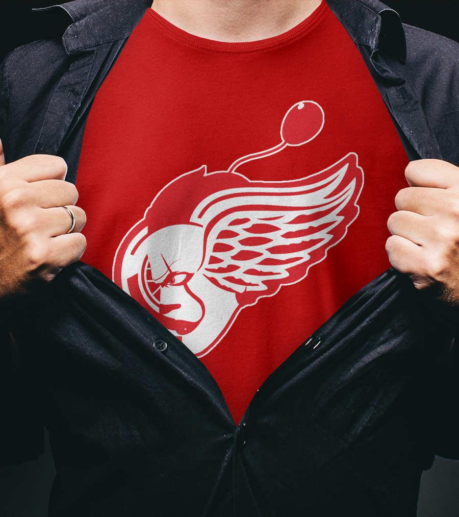 Detroit Red Wings Pennywise NHL Crossover T-Shirt