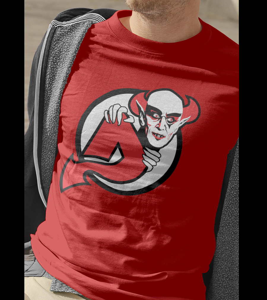 New Jersey Devils Nosferatu NHL T-Shirt