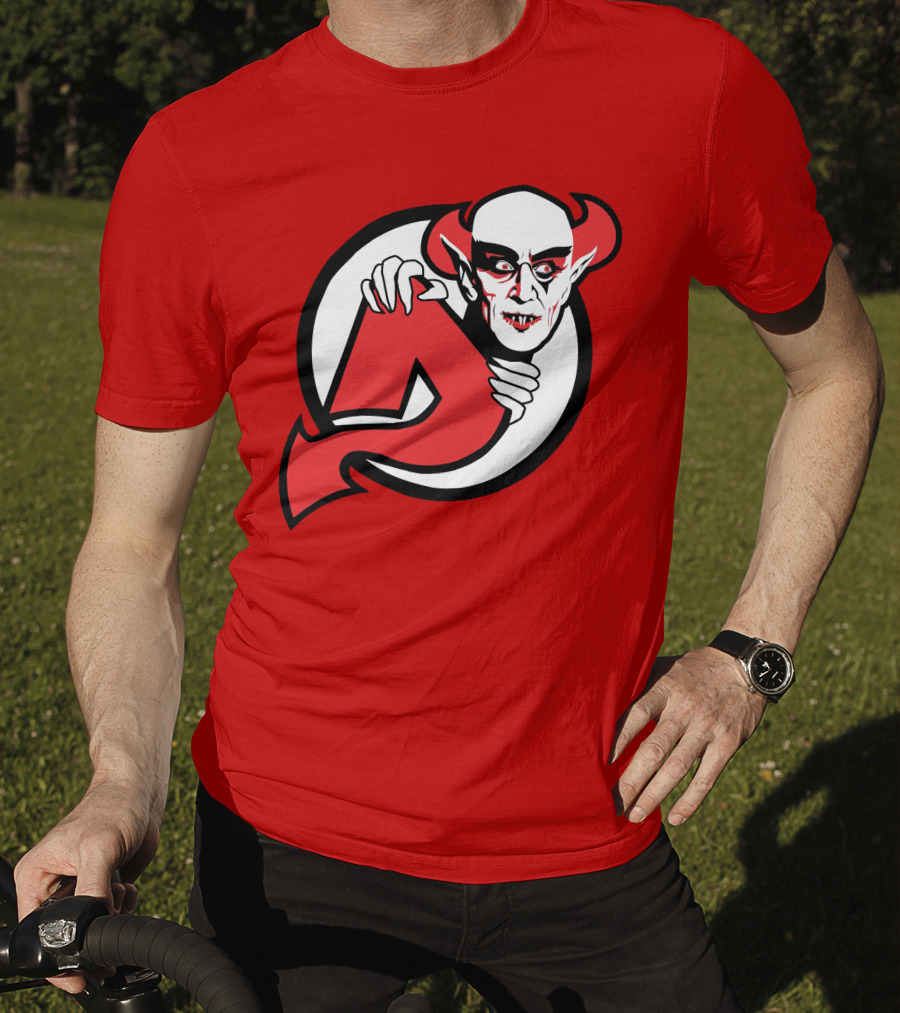 New Jersey Devils Nosferatu NHL T-Shirt