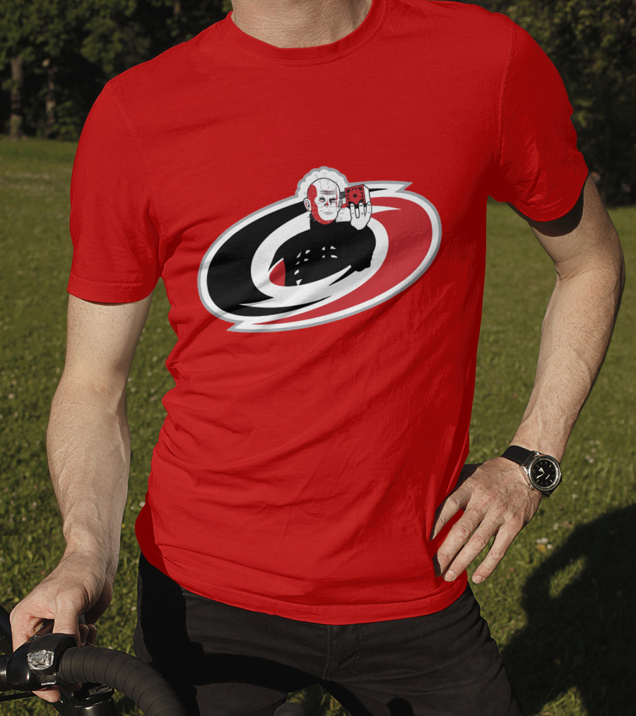 Carolina Hellraisers NHL Horror-Themed Hockey T-Shirt