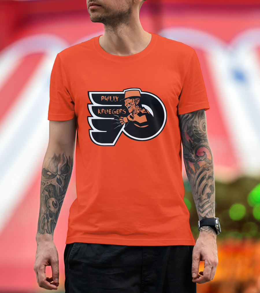 Philly Kruegers NHL Horror Hockey Fusion T-Shirt