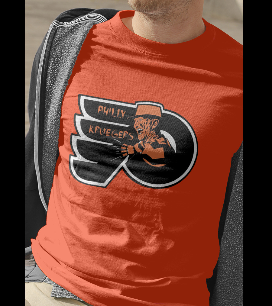 Philly Kruegers NHL Horror Hockey Fusion T-Shirt