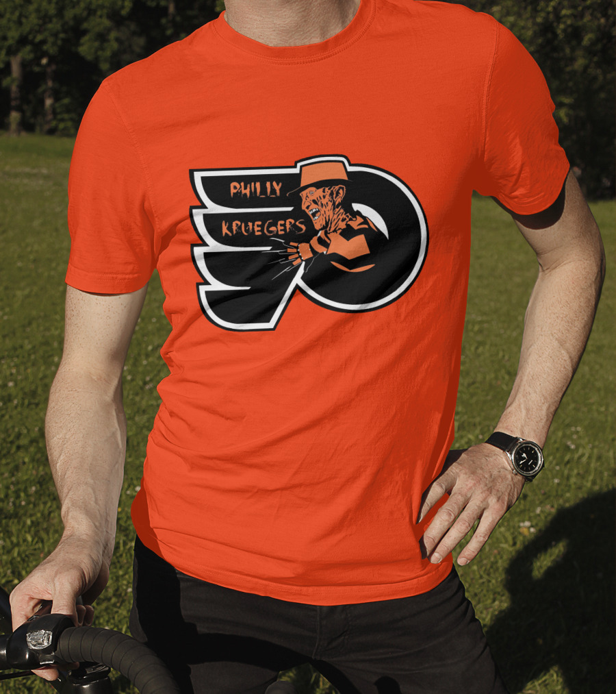 Philly Kruegers NHL Horror Hockey Fusion T-Shirt