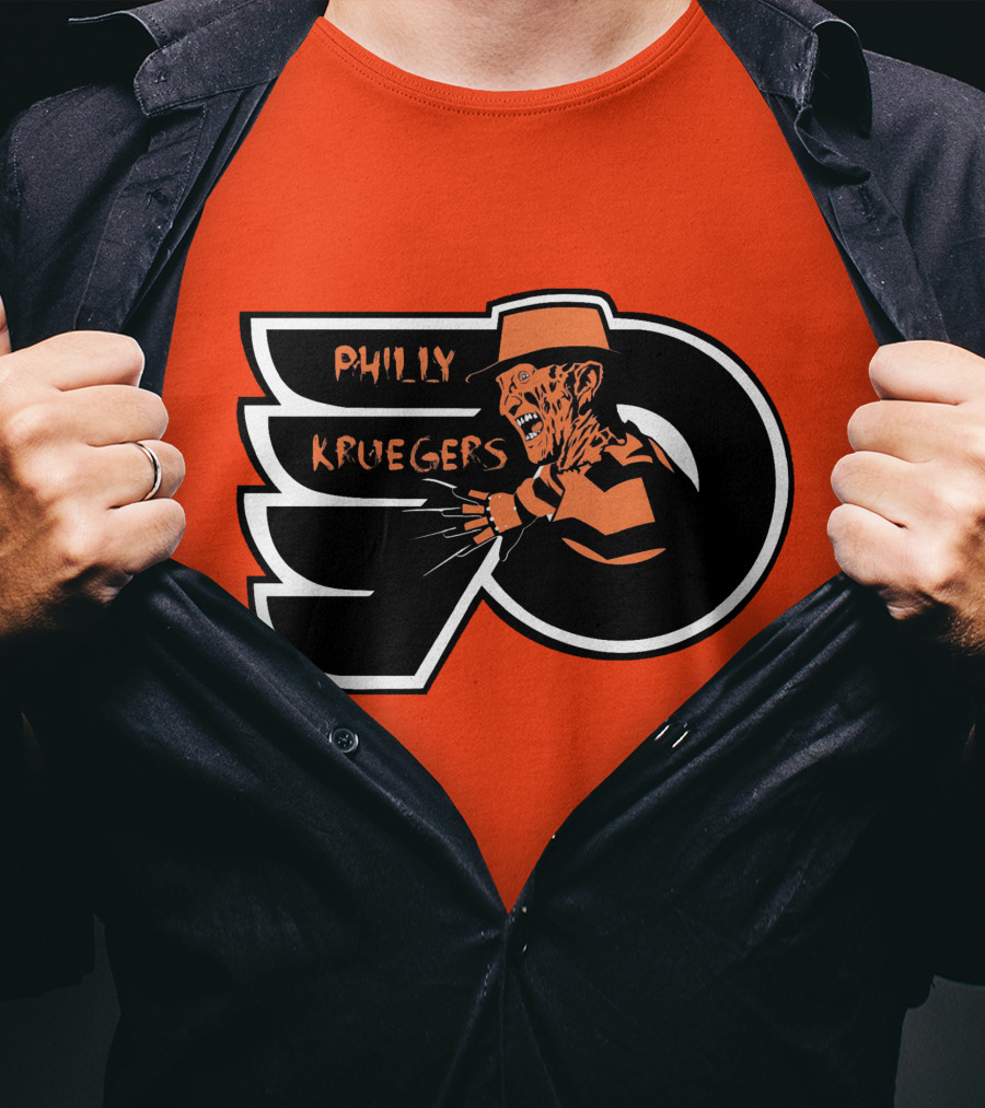 Philly Kruegers NHL Horror Hockey Fusion T-Shirt
