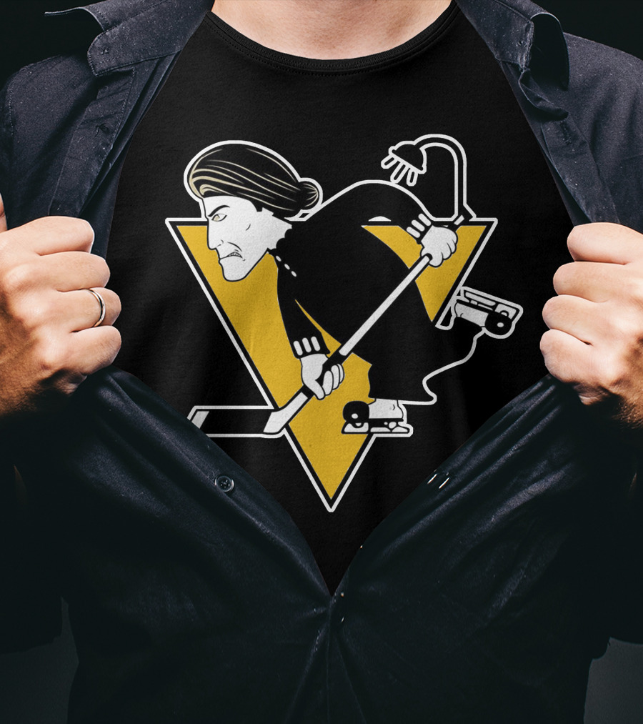 Pittsburgh Norman Bates Hockey T-Shirt