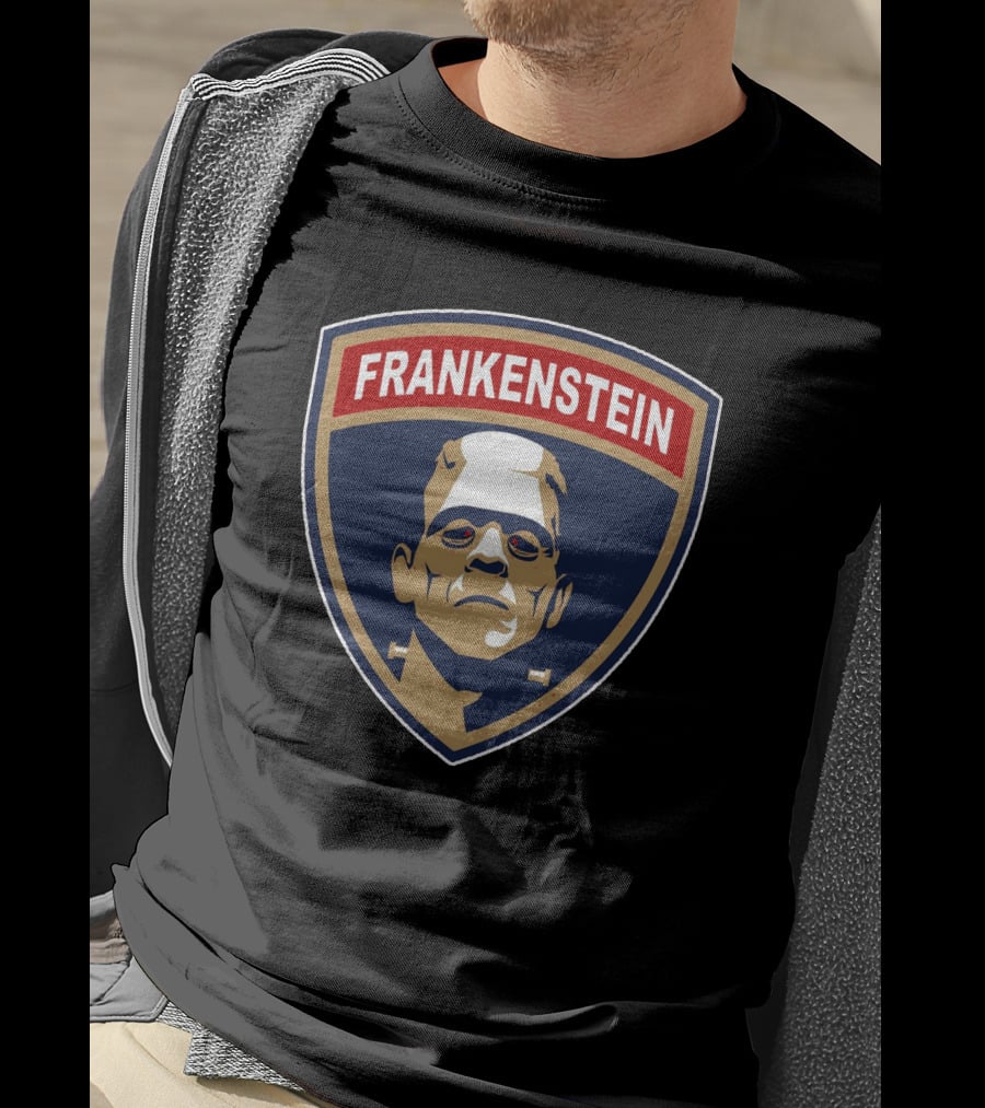 Frankenstein Monster Emblem T-Shirt