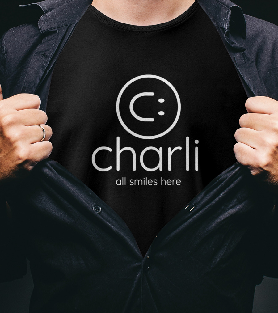 Charli All Smiles Here T-Shirt