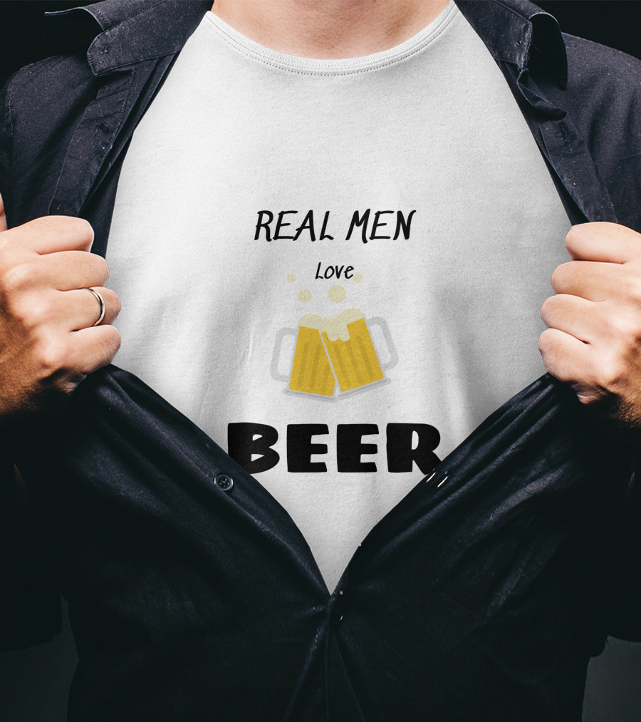 Real Men Love Beer T-Shirt