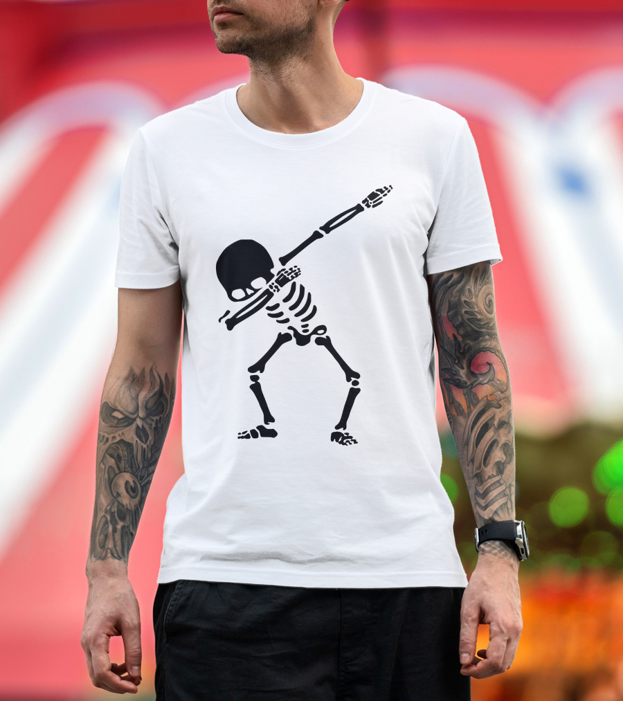 Dabbing Skeleton T-Shirt