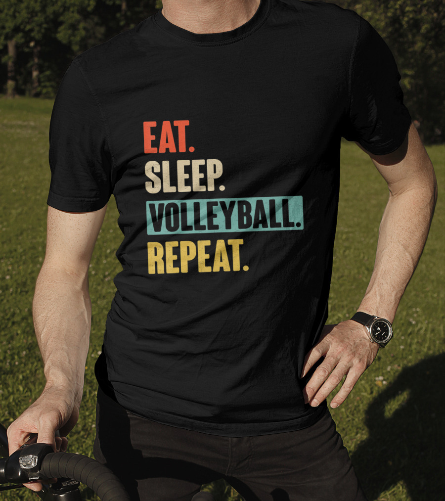 Eat Sleep Volleyball Repeat Vintage Volleyball Classic T-Shirt