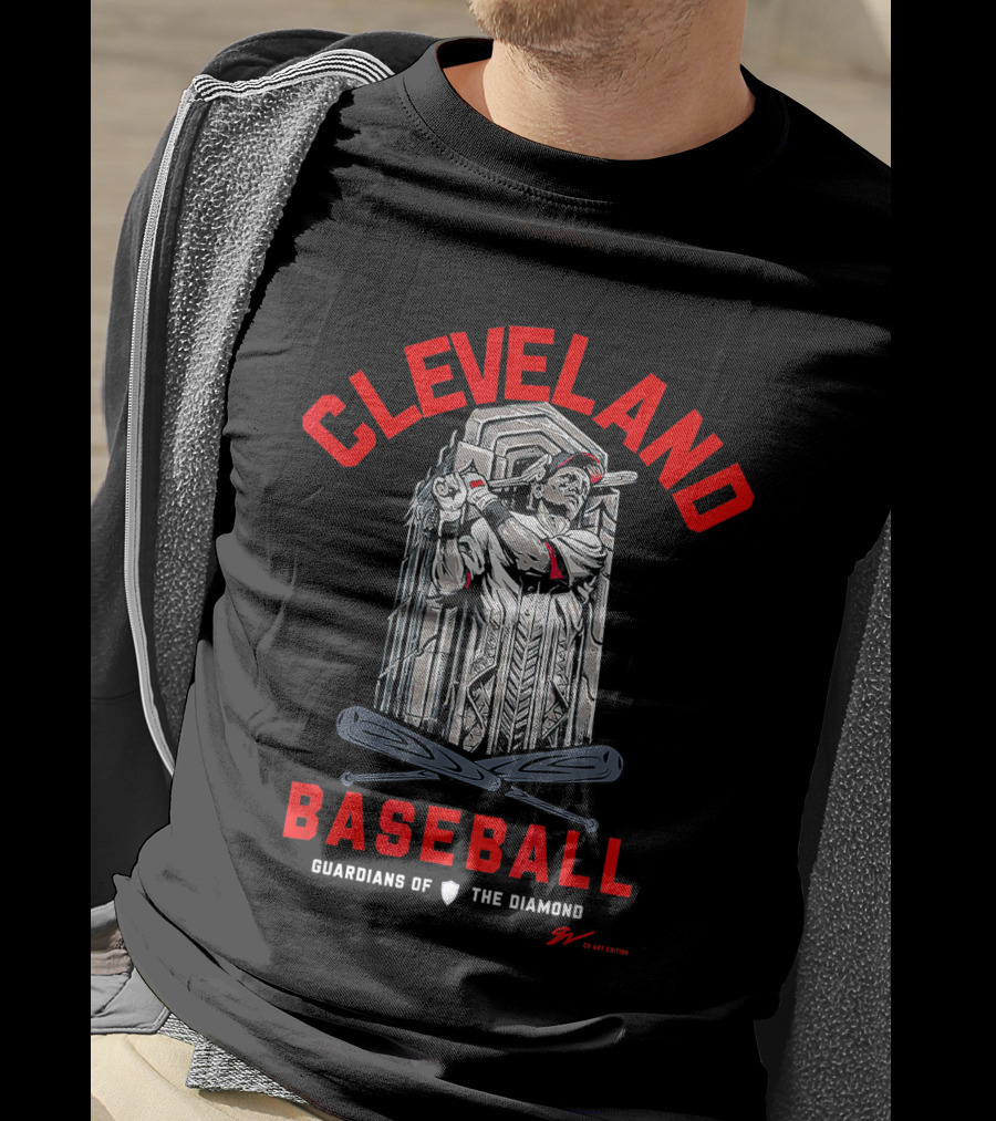 Cleveland Baseball Guardians Of The Diamond T-Shirt
