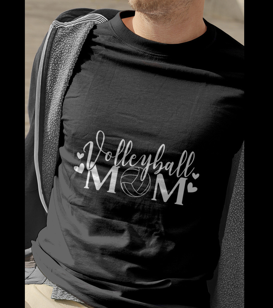 Volleyball Mom Beach Volleyball Coach Team T-Shirt