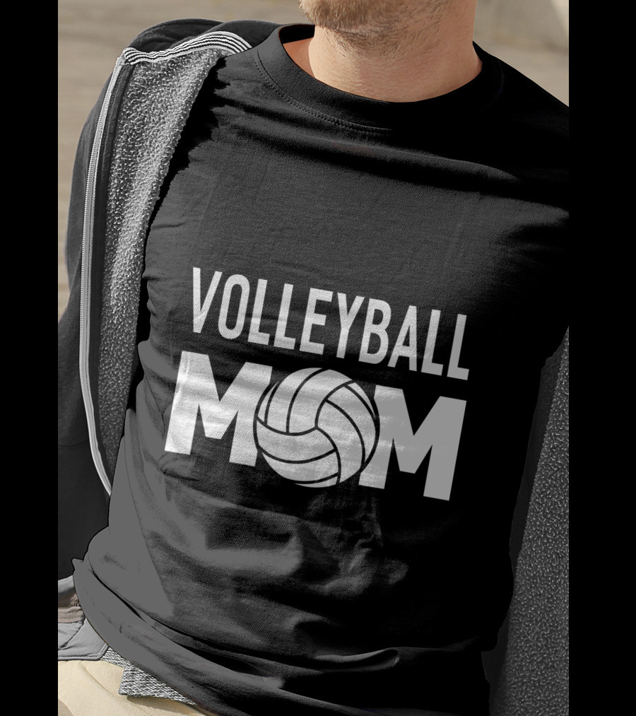Volleyball Mom Women Funny Sports T-Shirt