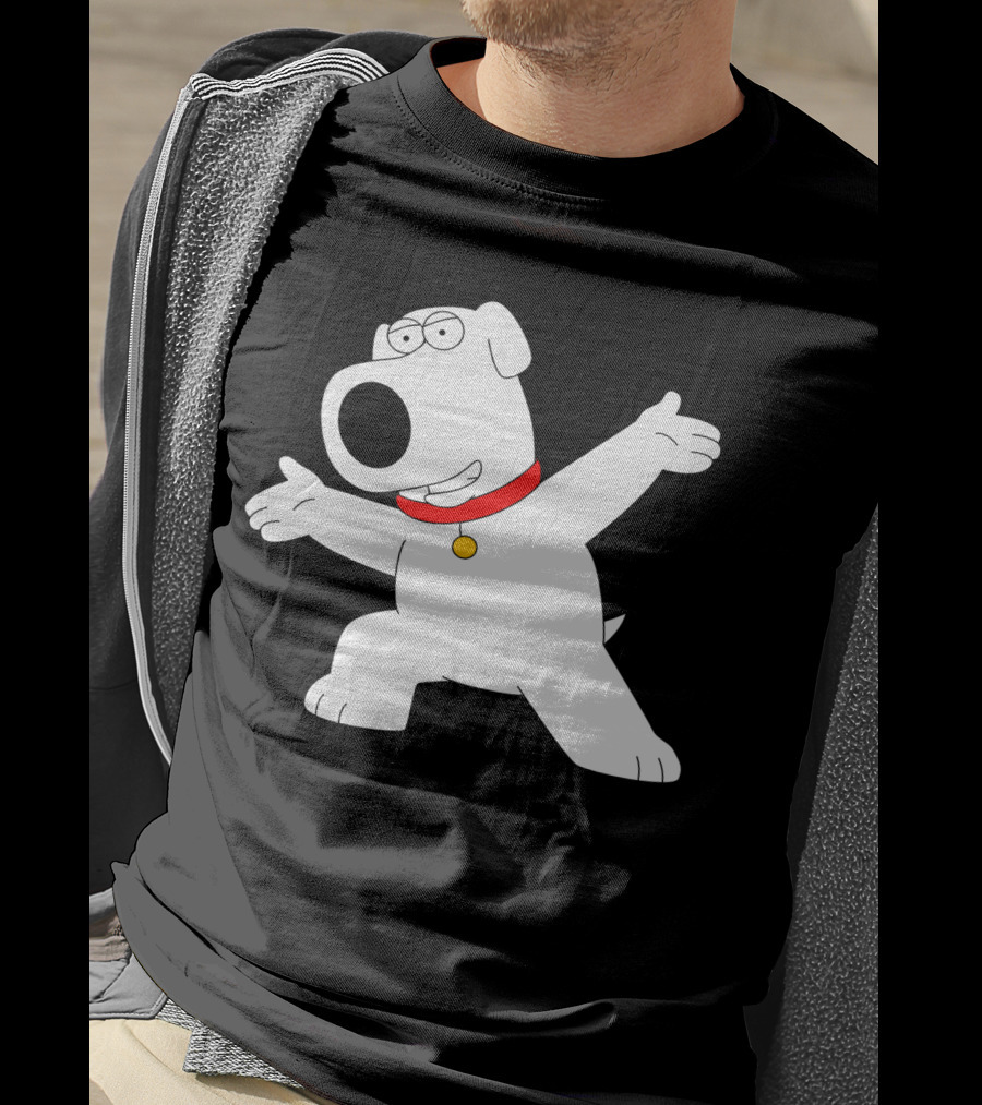 Brian Griffin Family Guy Dance Pose T-Shirt