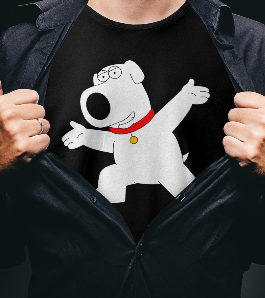Brian Griffin Family Guy Dance Pose T-Shirt