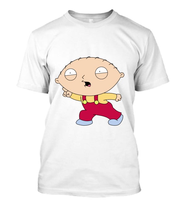 Stewie Griffin Angry Pose Family Guy Character T-Shirt