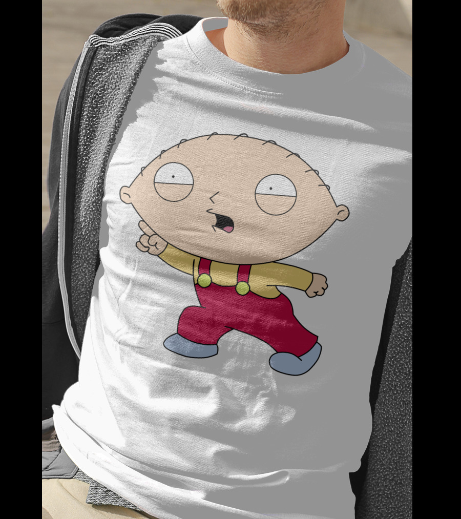 Stewie Griffin Angry Pose Family Guy Character T-Shirt
