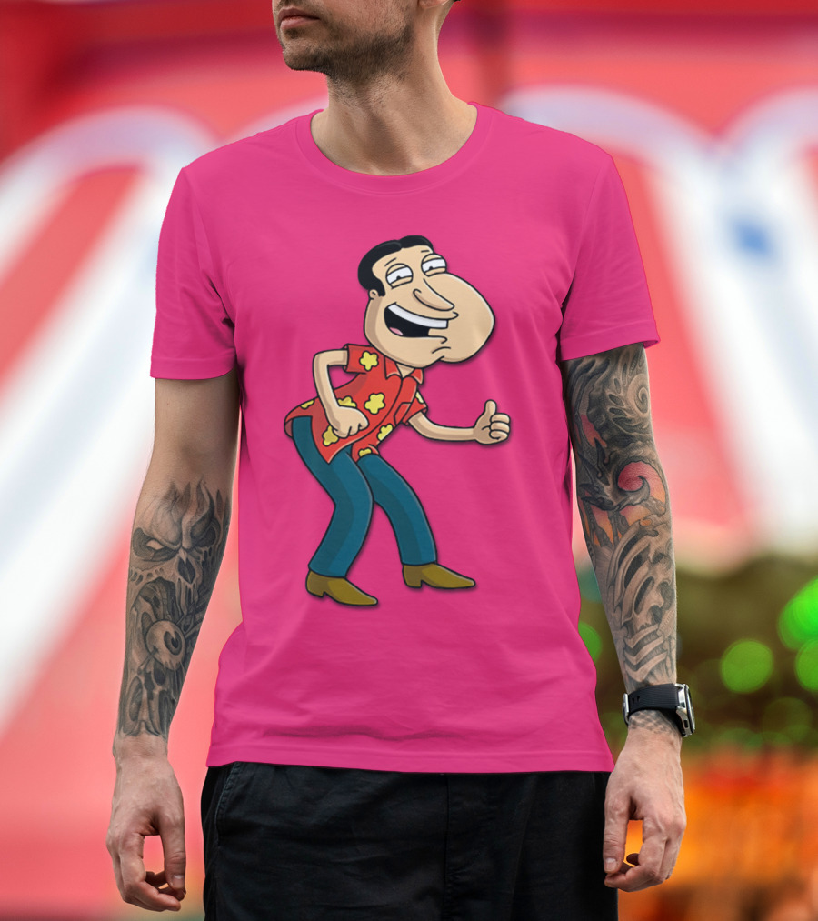 Glenn Quagmire Family Guy Thumbs Up Hawaiian Shirt Character T-Shirt