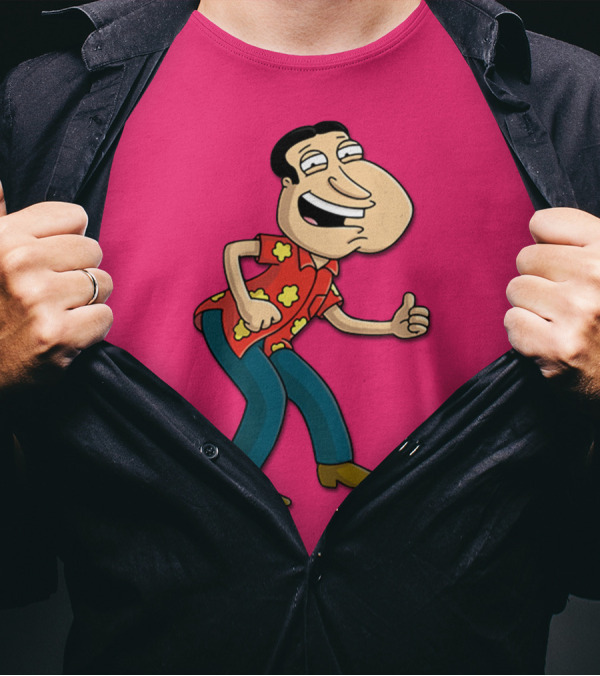 Glenn Quagmire Family Guy Thumbs Up Hawaiian Shirt Character T-Shirt
