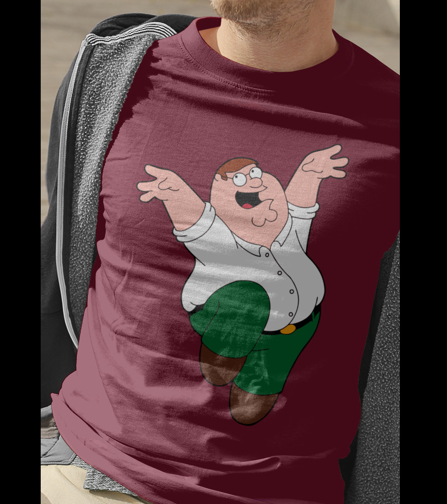 Peter Griffin Jumping Pose Family Guy T-Shirt