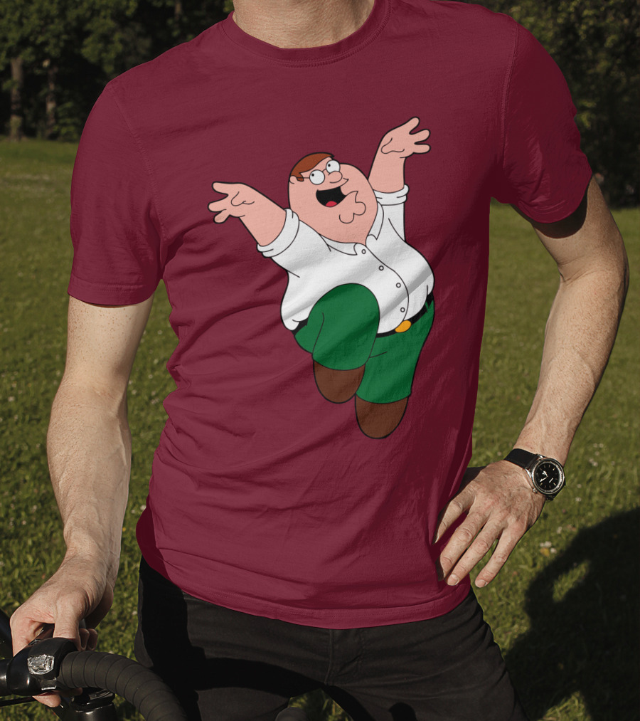 Peter Griffin Jumping Pose Family Guy T-Shirt