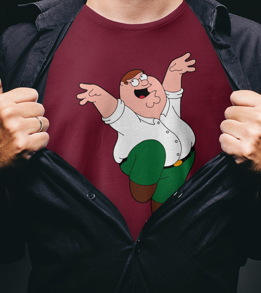 Peter Griffin Jumping Pose Family Guy T-Shirt