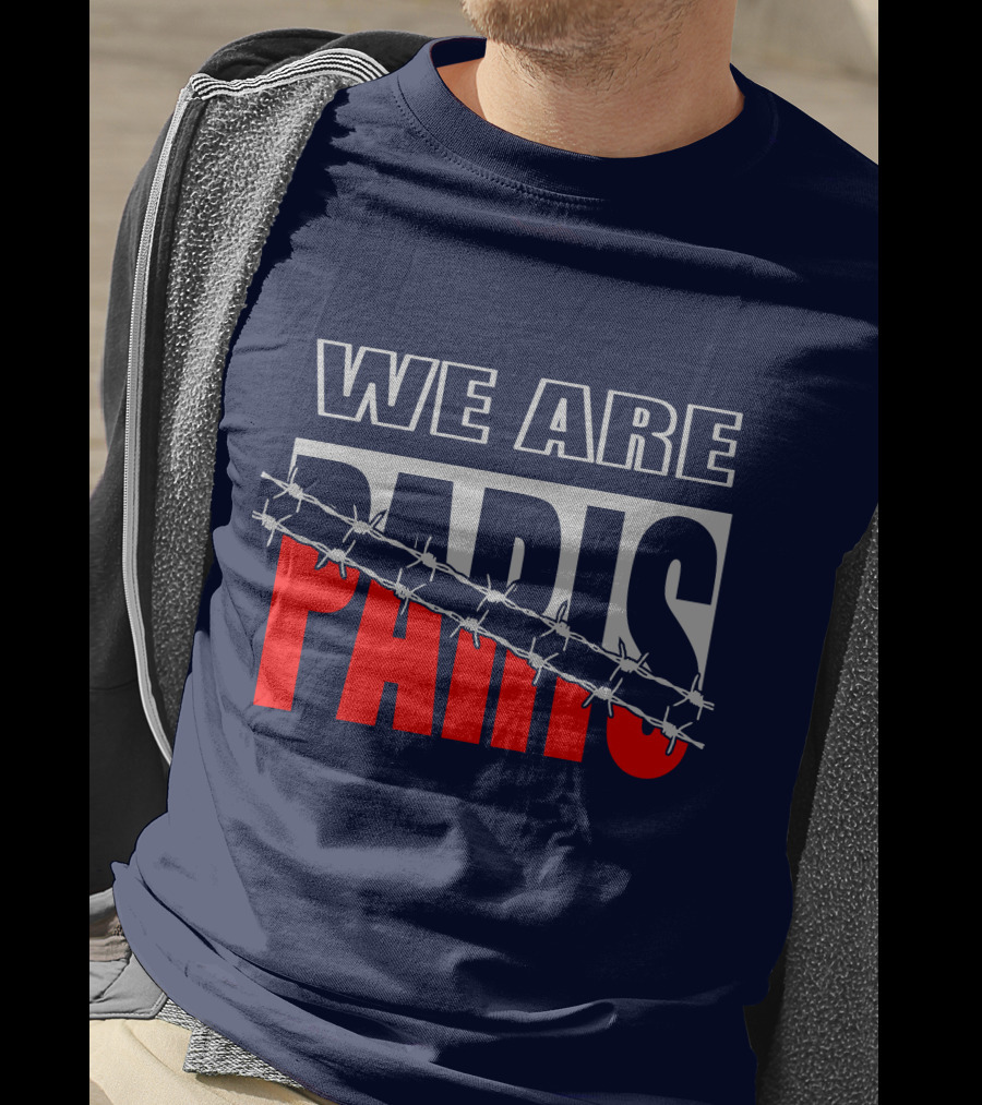 WE ARE PARIS Barbed Wire T-Shirt